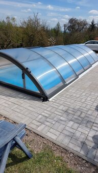 Prodám nový plastový bazénový set 6x3m + zastřešení - 4