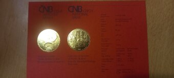 zlatá mince ČNB 5000Kč Hradec Králové,pb.k. - 4