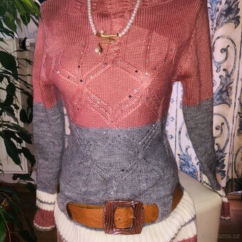 teplesaty# business# longsvetr# pletene# třpytky#svetrovesat - 4