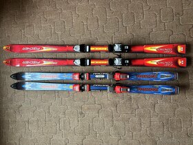 prodám 3 páry použitých lyží - 4
