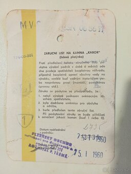 kamínka značky Kabor - 4