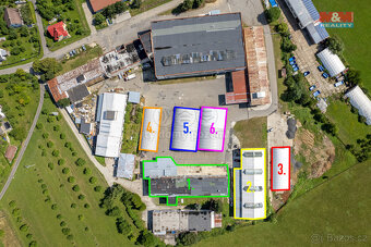 Pronájem obloukové haly, 540m2, Hrobice - 4