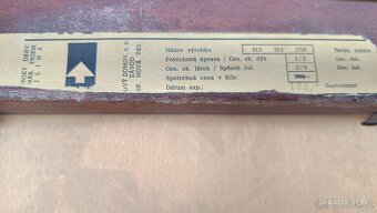 Retro židle dřevo-čalounění ,slovenský původ - 4