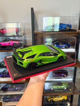 MR Collection - Lamborghini Aventador SVJ, Verde Alceo, 1:18 - 4