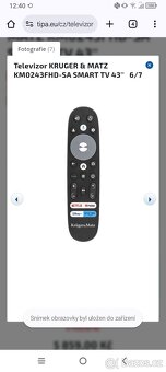 Kruger & Matz Smart TV 43" - 4