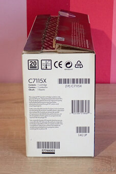 HP 15X Černá originální tonerová kazeta LaserJet - 4