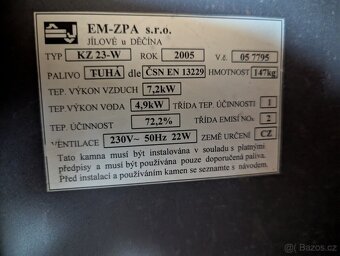 Krbová vložka, krbová kamna - 4