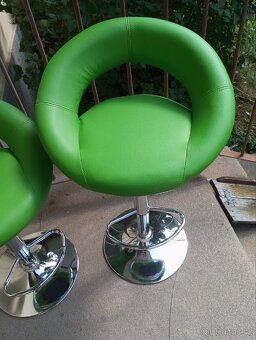 Nové designové barové židle cena za kus - 4