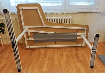 Rohový pracovní stůl nastavitelná výška + šuplíky - 4