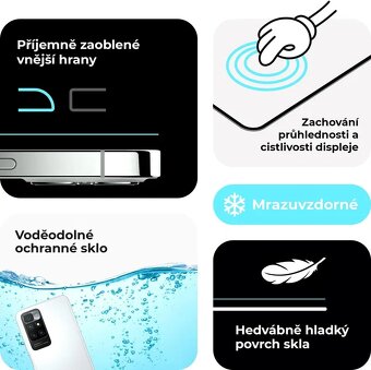 Ochranné sklo antibakteriální pro iPhone 14 Plus - 4