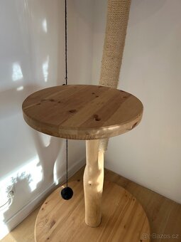 Kočičí škrabadlo, kočičí strom odpočívadlo pelíšek - 4