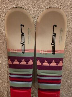 Dívčí lyžařský set ELAN SKY 110cm + boty EZYY 2 vel.215-225 - 4