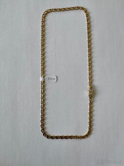 Zlatý řetěz 26,05 gr., 51 cm - 4