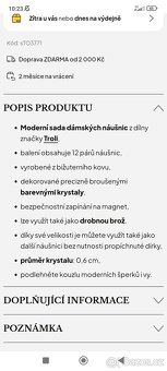 Magnetické a klipsové náušnice pro dívky - 4