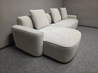 Nová variabilní sedačka ELA světle šedá - 4