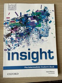 Učebnice AJ - Insight pre-intermediate, intermediate SB+WB - 4
