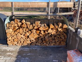 Kovový dřevník (2ks) na palivové dřevo - 4