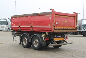 Meiller MZDA 18/22 B, NÁPRAVY SAF, TŘÍSTRANNÝ, 13m³ - 4
