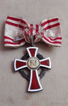 RU za zásluhy o Červený kříž, FJI, Patriae ac Humanitati - 4