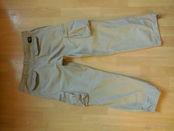 pánské Nike sv.hnědé kalhoty kapsáče rovné, 34/29 M-L p.94 - 4