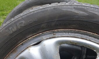 R16 5x100 otv.56,1mm ET48; 205/55 R16 Zimní Nokian - 4