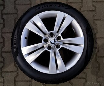 Alu kola originál Škoda Karoq 5x112 R18 Mytikas - 4