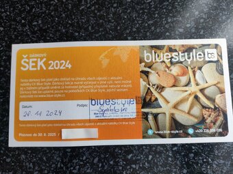 Poukázka Blue style 2000kč - 4