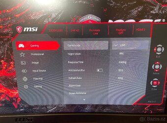 Monitor msi optix g24c4 series - 4