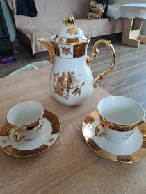 Porcelánová sada zlatá - 4