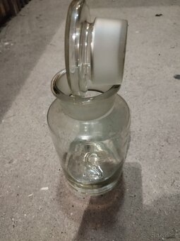 Skleněné osvětlení a 2l sklenice se skleněným víkem - 4