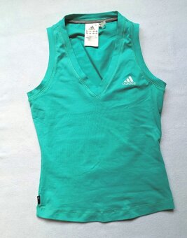 ADIDAS - 2 sportovní TÍLKA- S, 34/36 - 4