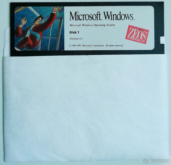 PREDÁM WINDOWS 3.1. 1992 ZEOS USA-TOTAL RARE - 4