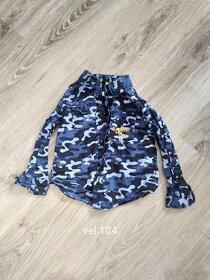 Chlapecké košile vel 104,top stav. - 4