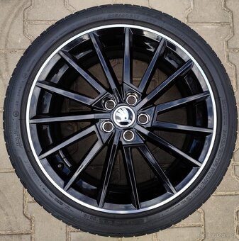 Disky originální Škoda Fabia III, Rapid 5x100 R17 Torino - 4