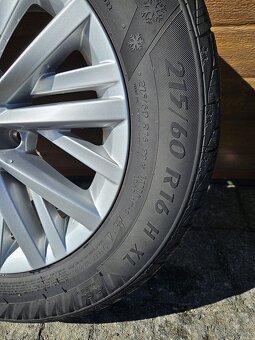 Sada alu kol VW T-Roc 6,5x16 215/60 5x112 - 4
