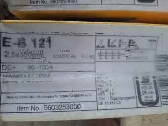 Svařovací elektrody E-B 131 2,5x350 - 4