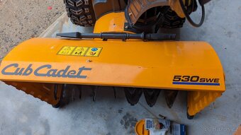 Snehova freza Cub Cadet 530 swe - stav noveho stroje - 4