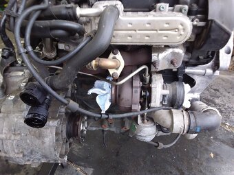MOTOR 2.0TDI 103KW+PŘEVODOVKA 6Q MANUAL NAJETO 170TKM. - 4