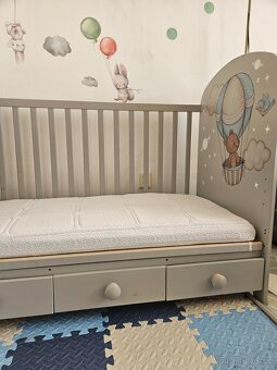 Gonatt IKEA Dětská rostoucí postýlka - 4