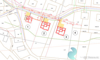Prodej stavebního pozemku 1 193 m² Lesnice - 4