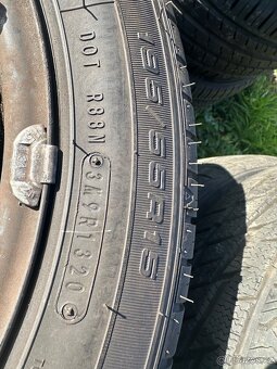 Plechové disky 5x100 195/55/R15 - 4