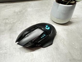 bezdrátová Logitech G502 Lightspeed Wireless Gaming Mouse - 4