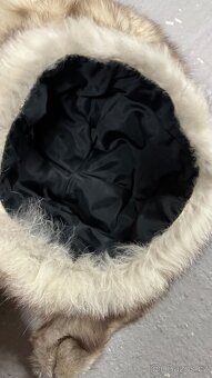 Dámský kožešinový límec a čepice - liška - 4