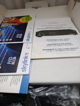 Digitální satelitní přijímač Showbox S-700 Platinum - 4