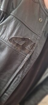 Kožená bunda 4sr Hooligan Black velvet - 4