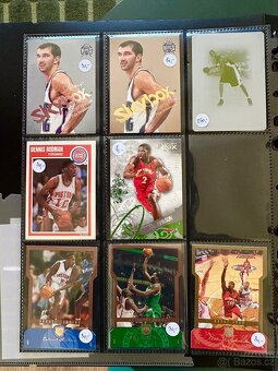 NBA karty (limitky,podpisovky, dresovky) - 4