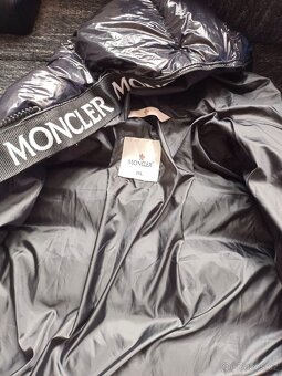 Dámský nový lesklý zimní kabát - bunda Moncler XXL - 4