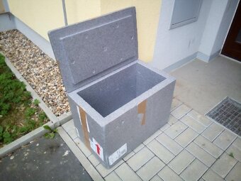 termobox,thermobox, polystyrenová bedna XL1 šedý - 4