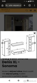 Obývací stěna dub sonoma - 4