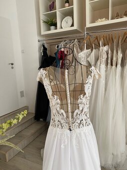 Svatební šaty vel. 40 - 4